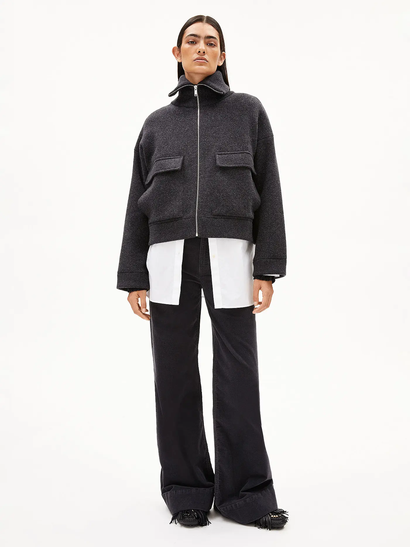 ARMEDANGELS | Jacke JOANNAA | grau